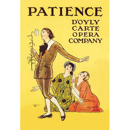 A poster for the Gilbert and Sullivan opera Patience was produced during Rupert DOyly Cartes management Because the company toured extensively it was printed without any theatre name so it could be (Best Opera Companies In The Us)