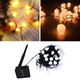 thumbnail image 3 of Globo de Luz de Lámparas de Cuerda Impermeables de 393 Pies Cadena de Luces Solares de Colores con 100 Cuentas LED Luces de Cadena de Hadas Centelleantes para Decoración de ANGGREK Otros, 3 of 8