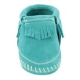thumbnail image 2 of Minnetonka Infant-Girls' Riley Moccasin Booties Turquoise 4 M US, 2 of 5