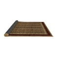 thumbnail image 2 of Ahgly Company Indoor Rectangle Abstract Brown Modern Area Rugs, 7' x 9', 2 of 4