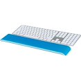 thumbnail image 1 of Ergo Wow Adjustable Keyboard Wrist Rest, Two Height Settings, Blue/white, 65230036, 1 of 5