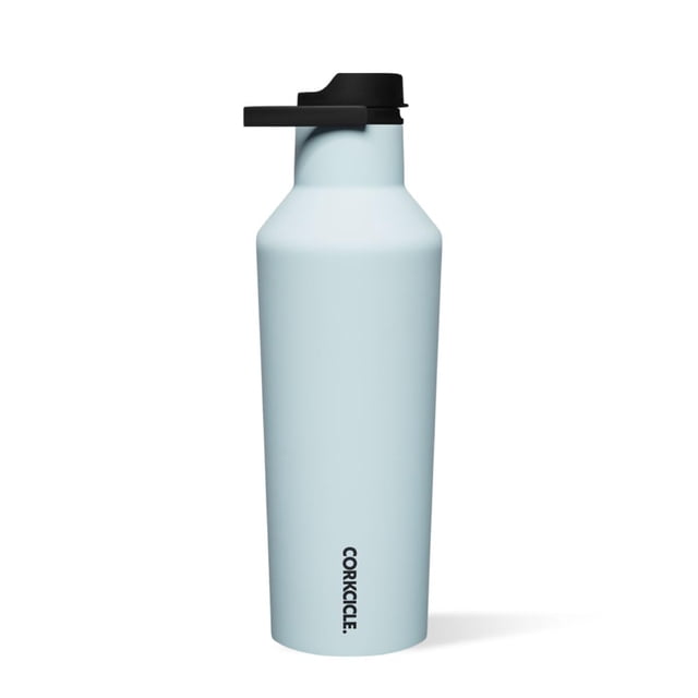 Botella de agua Corkcicle Sport Canteen con aislamiento de 950 ml, color azul claro