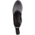 thumbnail image 6 of ABSOLUTE FOOTWEAR Leah, Womens Slip On Ankle Waterproof Rubber Wellington Chelsea Rain Boots - Black - US 7, 6 of 7