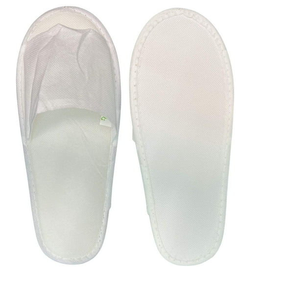 Disposable White Hotel or Spa Slippers:1Pair