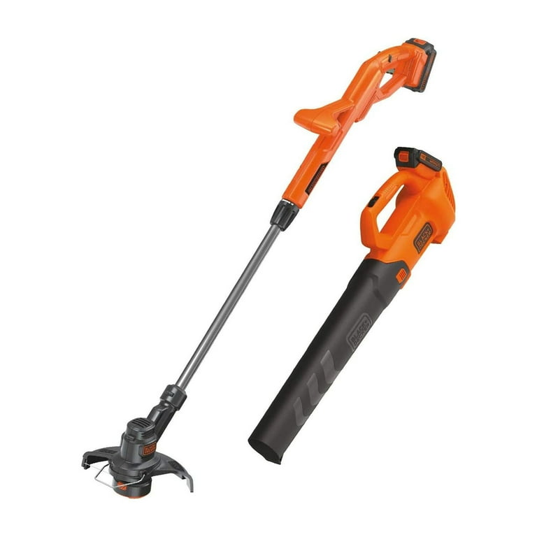 Battery Powered Black Decker Trimmer Blower Combo BLACK+DECKER 20V