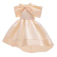 thumbnail image 5 of Girl Party Off Shoulder Princess Pageant Dress Kids Prom Ball Gown, 5 of 6