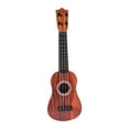 thumbnail image 1 of Ukelele soprano realista de , juguete de instrumento Musical, educación de aprendizaje temprano, guitarra ukelele de 21 pulgadas para Zulema ukelele para niños, 1 of 8