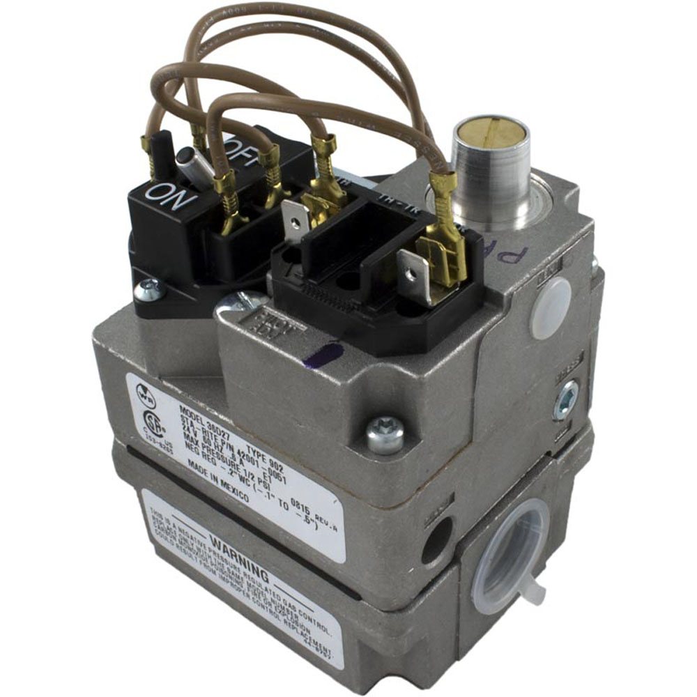 Combination Gas Valve, Pentair MasterTemp/MaxETherm