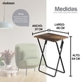 thumbnail image 3 of Mesa Plegable Mubson Multiusos para Casa o exterior Desayunador Mesa Plegable, 3 of 6