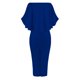 thumbnail image 5 of Gibobby Vestidos largos de fiesta Mujeres sexy un hombro vestidos delgado elegante damas vestido de fiesta(Azul,M), 5 of 5