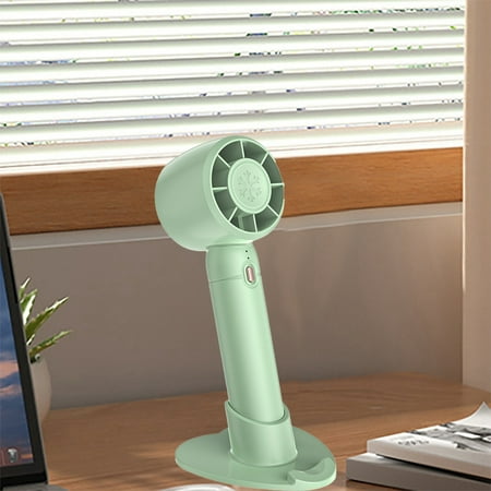 

Window Fans Twin Reversible Quiet 20 Handheld Small Fan Portable Adjustable Mini Bladeless Turbine Rechargeable Fan Summer Artifact With Long Battery Life For Indoor Outdoor Travelling