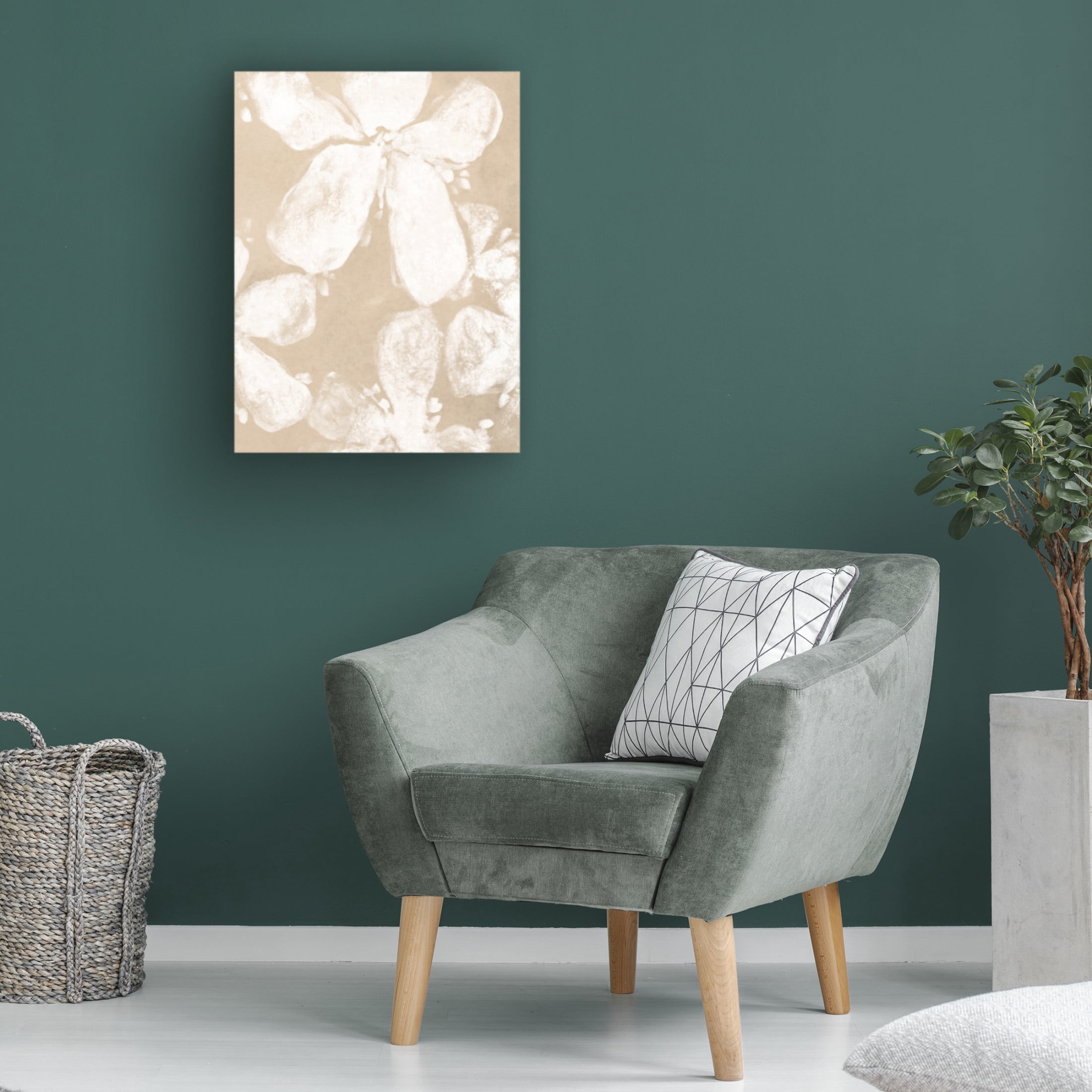 Trademark Fine Art June Erica Vess  Ghost Petal IV Canvas Wall Art