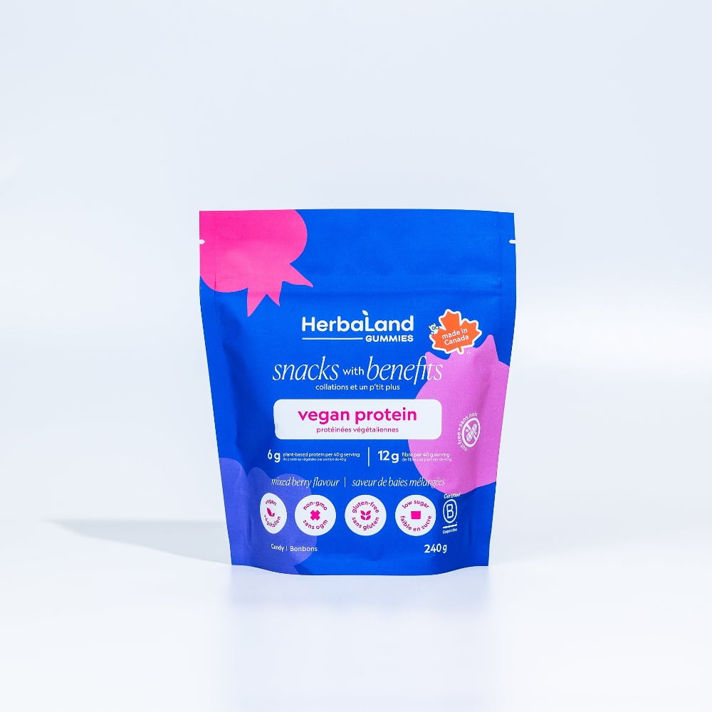 Herbaland Herbaland Mixed Berry Protein Gummies - 240g - Snacks with Benefits