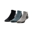 thumbnail image 3 of Gildan Men's Ultra Cotton No Show Socks Assorted, 3 Pack, 3 of 3