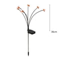 thumbnail image 5 of Joernso Solar Light No Wiring Required High Conversion Solar Powered High-Brightness Ornamental Home Improvement IP65 Waterproof LED Solar Garden Bee Light Party Decor, 5 of 7