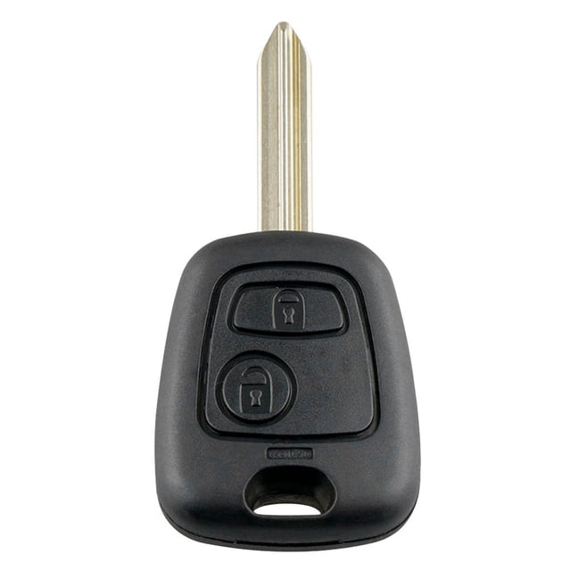 Accesorios de coche 2 botones funda de mando a distancia carcasa