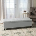 thumbnail image 2 of Sterling Fabric Tufted Storage Ottoman, 2 of 13