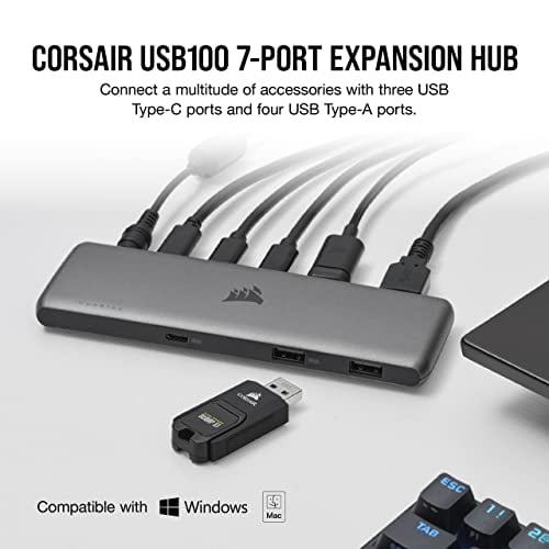 Corsair USB100 7-Port Expansion Hub -