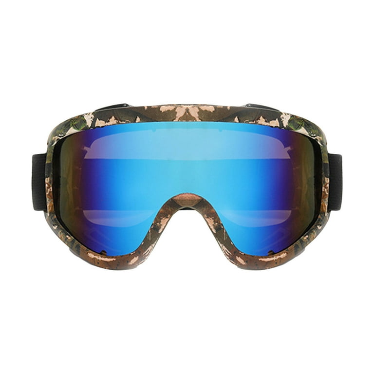 IMISSILLEB Ski Goggles Over Glasses, Anti-Fog Dustproof UV
