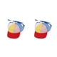 thumbnail image 2 of Sombrero de hélice Methold para mascotas Rojo L 2piezas, 2 of 6