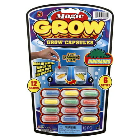 UPC 075656003057 product image for Magic Grow Assorted Capsules, Soft Expanding Foam - 6 Ea | upcitemdb.com
