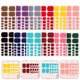 thumbnail image 2 of 12 sábanas pegatinas para uñas de los pies decoraciones exquisitas calcomanías de uñas cubiertas de uñas del dedo del pie, 2 of 4