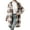 Beige, variant on Flannel Jacket Women Button Down Sherpa Fleece Jacket Plus Size Plaid Shacket Soft Fluffy Fuzzy Sweater Outerwear (Black,M)
