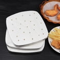 thumbnail image 4 of WRITWAA Non-Stick Oil Drainage Paper 400 Pieces 7.1 x 7.1 Inches for Kitchen Cooking and Frying, 4 of 8