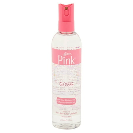 Pink Frizz-Fighting Glosser Hair Spray with Shea Butter Extract, 8 oz