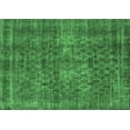 thumbnail image 1 of Ahgly Company Indoor Rectangle Oriental Emerald Green Industrial Area Rugs, 8' x 12', 1 of 4