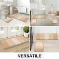 thumbnail image 3 of Ileading Traditional 5 Piece Large Size Microfiber Washable Bathroom Rug Set, 3 of 7