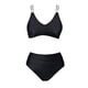 thumbnail image 5 of Bikini Mujer Traje de Baño Conjunto de Bikini Push Up Sexy Para Mujer, Traje de Baño de Dos Piezas de Cintura Alta, Tankini Con Estampado Fruncido Retro Para Playa y Piscina 1662, 5 of 6