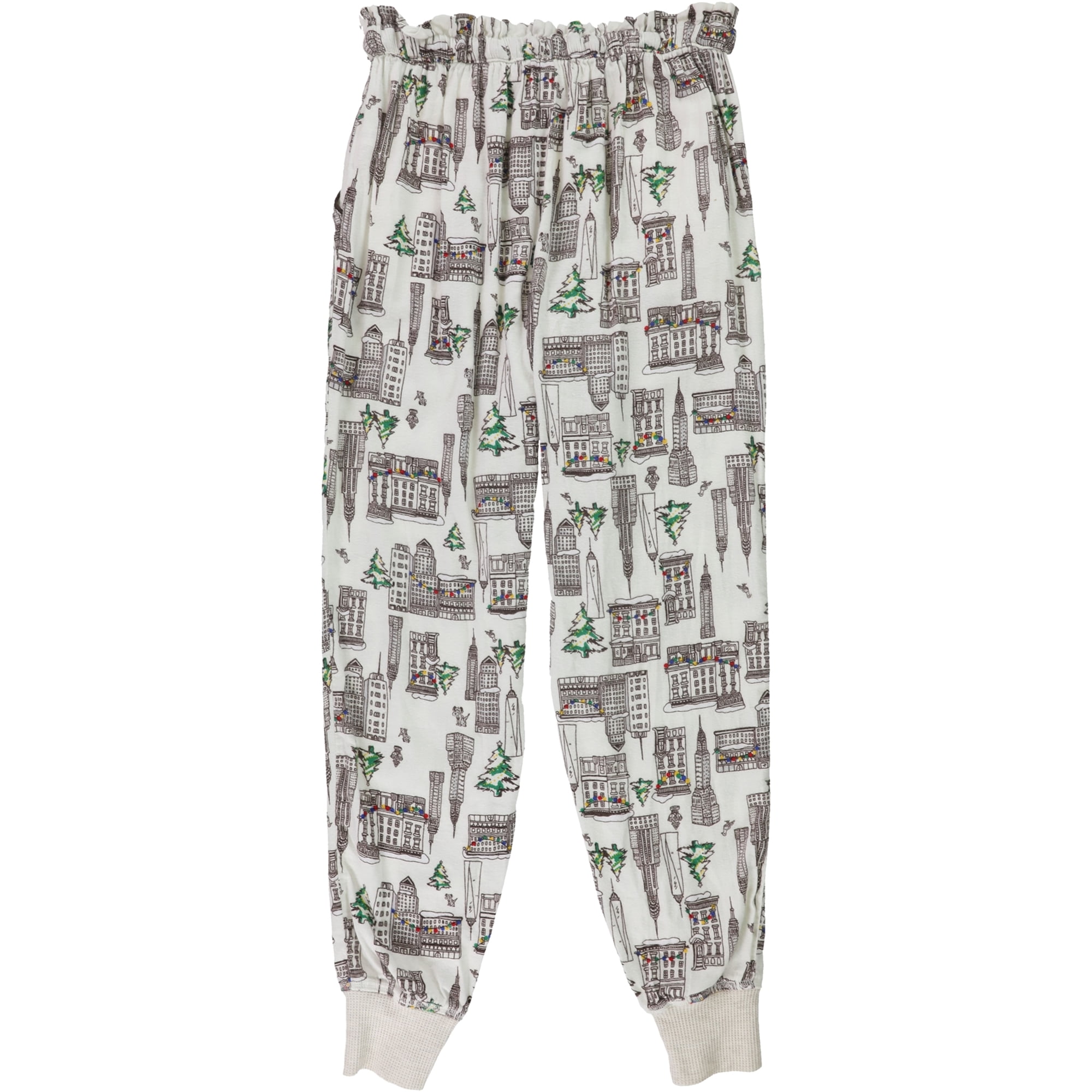 American Eagle Womens NYC Pajama Lounge Pants, Brown, X-Small 