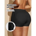 thumbnail image 1 of Moldador de Cintura Negro con Almohadillas Glúteos sin Costuras, 1 of 11