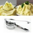 thumbnail image 2 of Potato Masher Stainless Steel Stainless Steel Potato Masher Rice Fruit Vegetable Juicer Press Maker Stainless Steel Fruit Juicer, 2 of 6