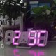 thumbnail image 2 of Reloj despertador electrónico 3D Luminoso Digital LED USB Power Reloj de pared Dígitos altamente visibles Monstrate DZ4337-04B, 2 of 2