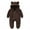 Coffee, variant on Youmylove Coat Thick Bear Snowsuit Boys Warm Jumpsuit Girls Hooded Baby Girls Coat Jacket Cute Clothing