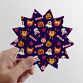 thumbnail image 1 of Calcomanías solares de vinilo Unbranded El temor a los fantasmas de Halloween Calabaza feliz, 1 of 3