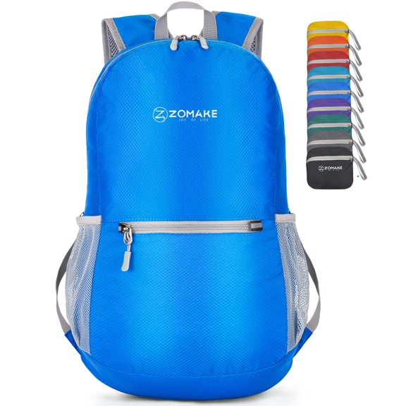 Mochila de senderismo ZOMAKE ultraligera, resistente al agua, 20 L