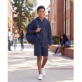 thumbnail image 7 of Real Essentials 3 Pack: Boys Fleece Lounge Shorts Sweat Sleep Pajama Athletic Casual Soft Comfy with Pockets, 7 of 7
