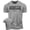 T-Shirt Heather Grey, variant on Adicto a Entrenar Workout Gym T-Shirt Funny Gym Shirt for Men Camiseta de Gimnasio de Entrenamiento, Warm Grey, Small