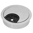 thumbnail image 3 of 4 Set Desk Cable Wire Grommet PC Computer Desk Cord Grommet Cable Hole Cover Organizers50 Brushed, 3 of 4