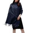 thumbnail image 4 of Winter Women Warm Scarf Long Shawl Large Scarves Cold Weather Thick Blanket Colorful Gift, 4 of 7