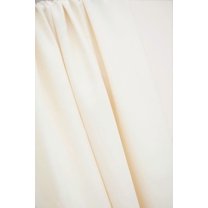 Mind The MAKER Leia Solid Ecovero Viscose Crepe Fabric Cream, White - per yard