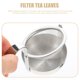 thumbnail image 3 of Infusor de café de acero inoxidable con malla de filtrado de té de metal suelto - Diseño con pico Break, 3 of 6