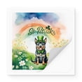 thumbnail image 2 of Happy St. Patrick’s Day Australian Cattle Dog with Green Hat Shamrocks Rainbow Vinyl Sticker Heeler Lover Gifts Waterproof Decal Art Decor - 03007, 2 of 5