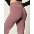 thumbnail image 4 of Made by Johnny Women's Peached Seamless Front Leggings with Inner Pocket Ankle Boot cut Yoga Pants XXL ROSE_PINK, 4 of 6