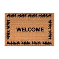 thumbnail image 2 of AuroraX Coir Western Horse Doormat Farmhouse Front Door Mat Non Slip Heavy Duty Indoor Outdoor Rustic Durable Welcome Doormat Brown, 2 of 6