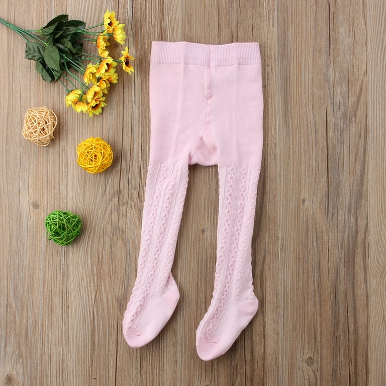 Thin top baby tights