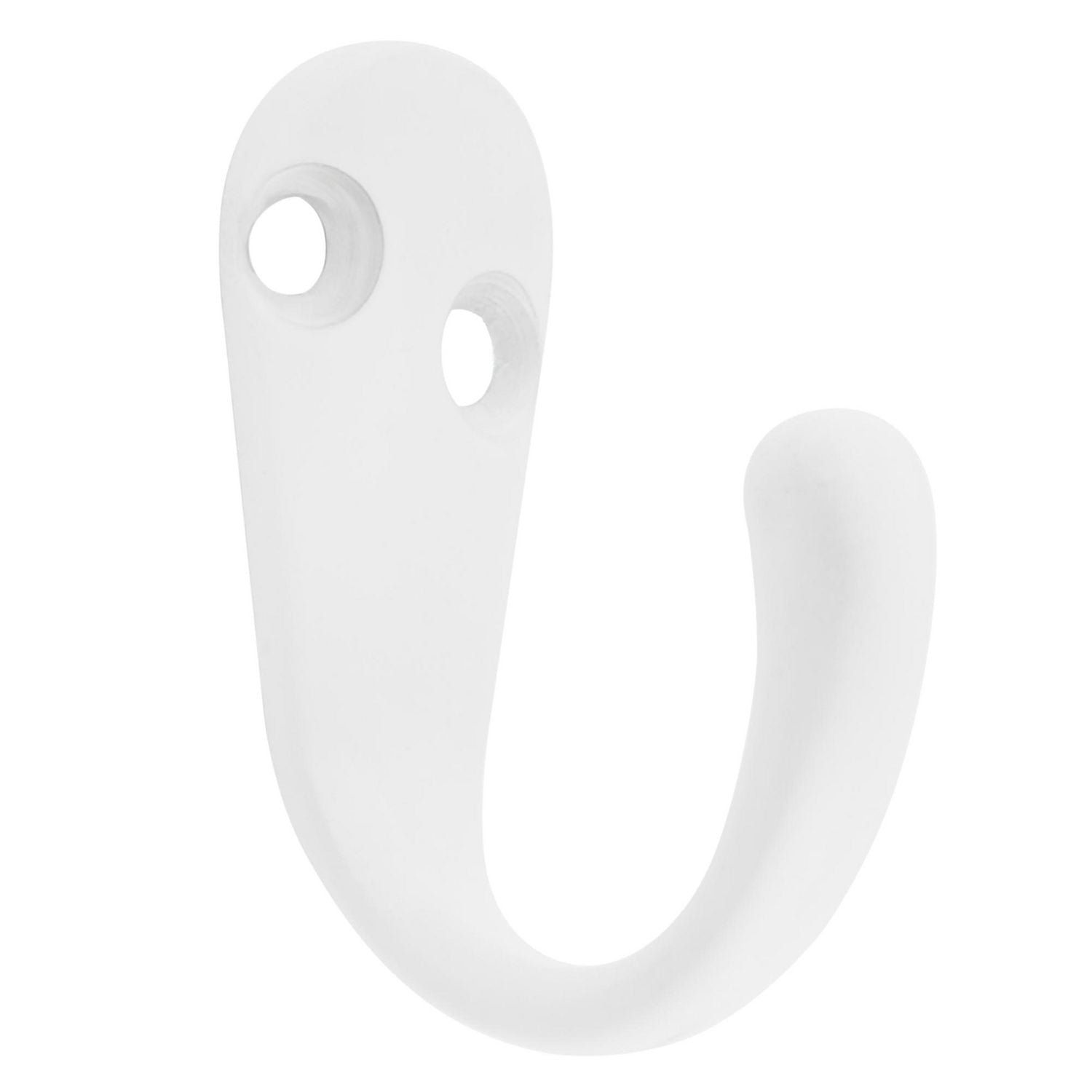 Era Single Paquet de 2 Crochet Blanc 1.70 x 0.67 x 1.42 po.